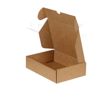 35x24x7cm Logo Baskılı E-Ticaret Kargo Kutusu (10 Adet)