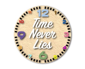 25 CM Cam Duvar Saati