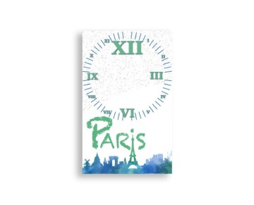 25*40 cm Pleksi Duvar Saati