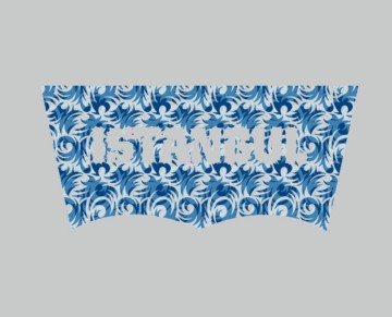 İstanbul Temalı Tekstil Baskı Filmi