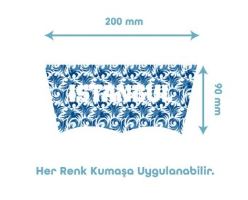 İstanbul Temalı Tekstil Baskı Filmi