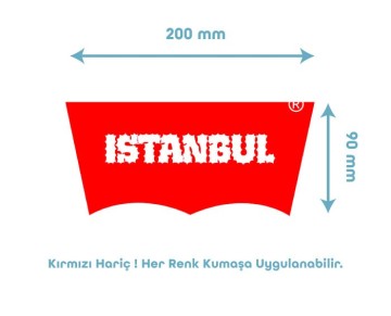 İstanbul Temalı Tekstil Baskı Filmi