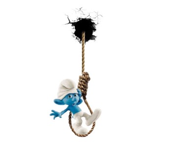 Şirinler Temalı Tekstil Baskı Filmi