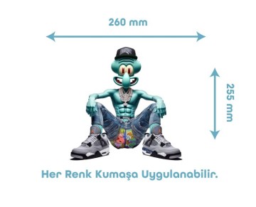 Hip Pop Temalı Tekstil Baskı Filmi