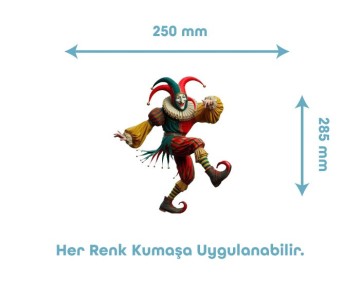 Soytarı Temalı Tekstil Baskı Filmi