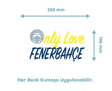 Fenerbahçe Temalı Tekstil Baskı Filmi