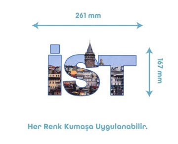 İstanbul Temalı Tekstil Baskı Filmi