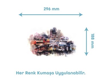 İstanbul Temalı Tekstil Baskı Filmi