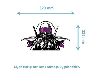 Fly Temalı Tekstil Baskı Filmi