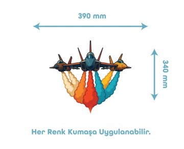 Fly Temalı Tekstil Baskı Filmi