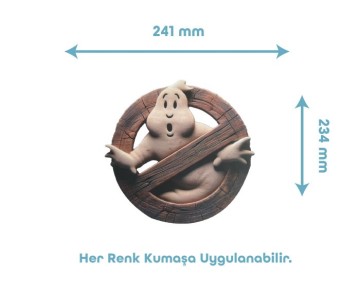Ghostbusters Temalı Tekstil Baskı Filmi