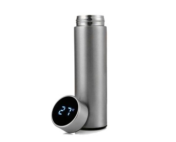 Filtreli Dijital Göstergeli Çelik Termos - 450 mlt