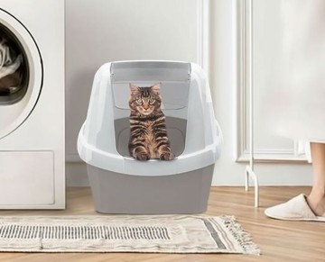 İmac Maddy Üstü Açılır Kapalı Kedi Tuvaleti