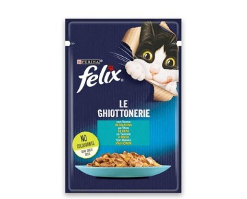 Felix Taze Ton Balıklı Jöleli Pouch Yetişkin Yaş Kedi Maması 85 Gr