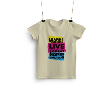 Özel Tasarım Erkek T-Shırt 4 Farklı Renk